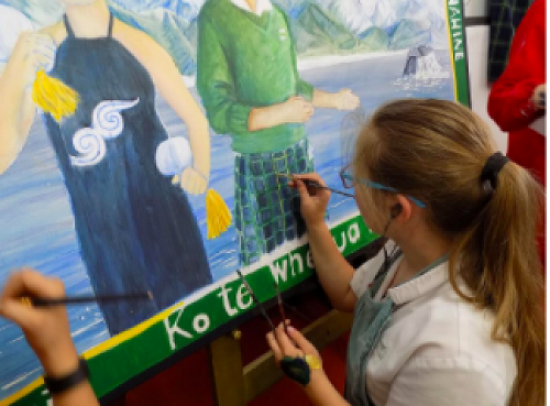 Olivia who lived in the art room!