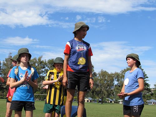 11 yr girls individual winners