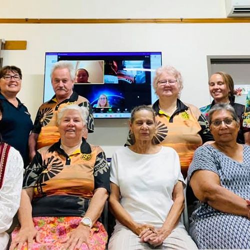 Members of the Rotary EClub Outback Australia, 11 October 2021