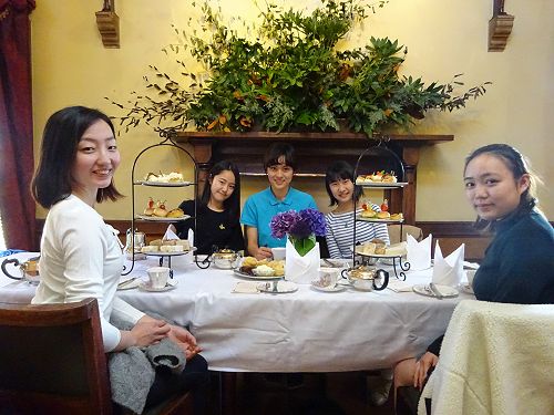 High Tea at Larnach Castle