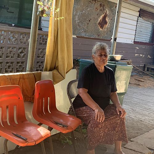 Asinate has been a member of Ama Takiloa 'a Fafine for eight years, encouraging her community to plant more food and be ready for the next disaster. 
