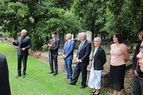 Founders graveside 2021