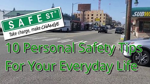 Video: Ten personal safety tips for your everyday life