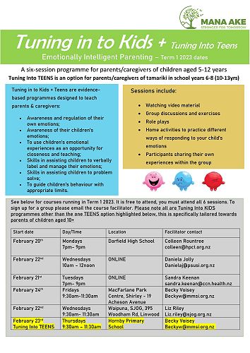 Tuning in to Kids Feb 2023