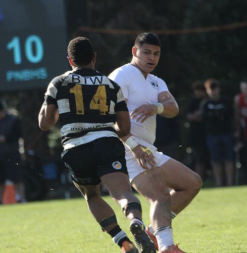 1st XV vs New Plymouth Boys' High School