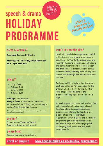 HHH Holiday Programme