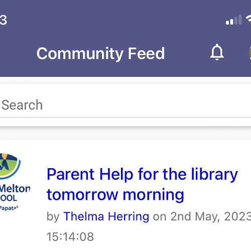 Hero - Community Feed