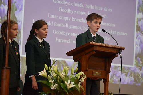Junior School Spring Service