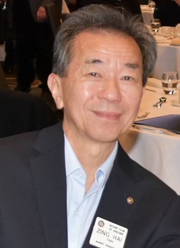 VP Zing Hai Tan, RC of Adelaide