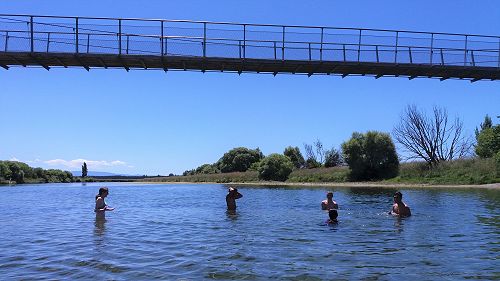 At the Waimea River.