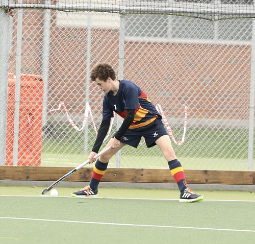 Connor Howes drags out at a Penalty Corner