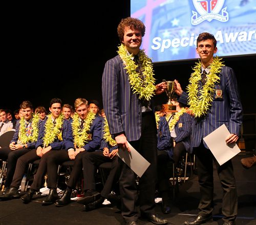 FATHER. J. J. O'SULLIVAN CUP AND THE UNIVERSITY OF CANTERBURY SCHOLARSHIP FOR DUX SCHOLARSHIP