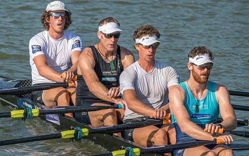 NZ Mens Quad Rowing 2018