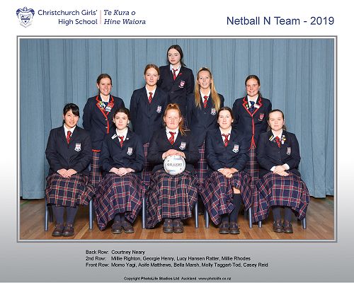 Netball N Team 2019
