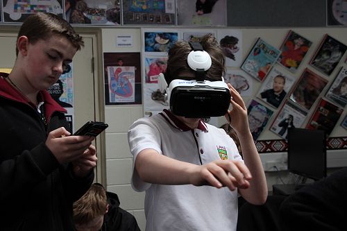 VR Experience for Digital Technology Students