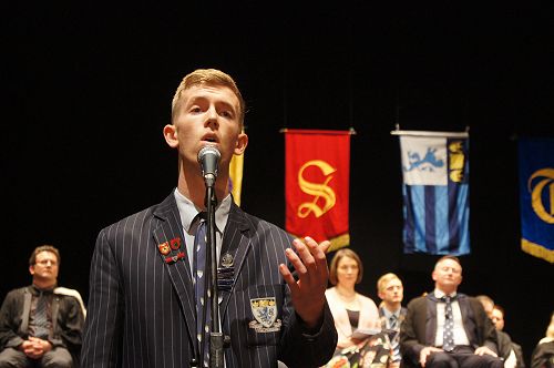 Campbell Landrebe singing "Bella siccome un Angelo" by Geotano Donizetti