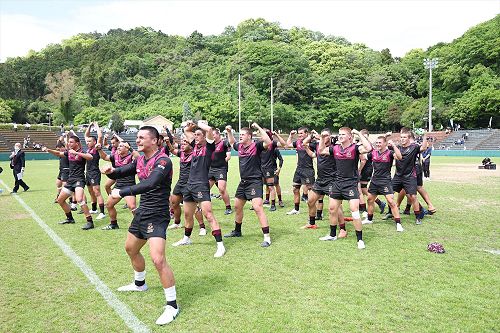 A proud victory Haka