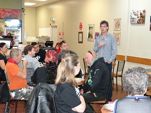 Rob Thomson from Dunedin Collaboration Against Fam