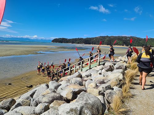 Year 13 PE and Outdoor Ed Camp - Abel Tasman National park