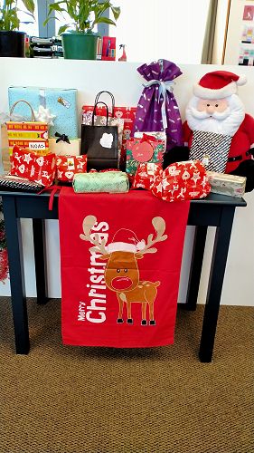 Getting into the Christmas spirit with our
Secret Santa goodies