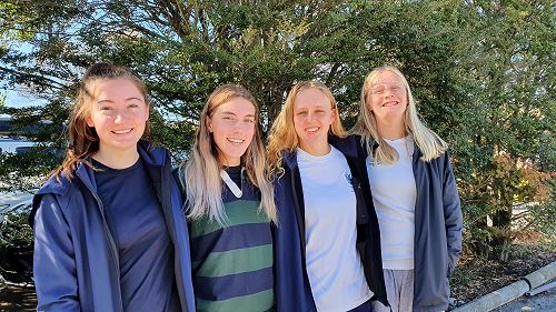 Caitlin O'Brien, Isabel Gallagher, Phoebe Ozanne, and Emily Prout