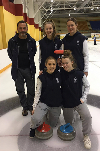 Columba Senior A Curling Team