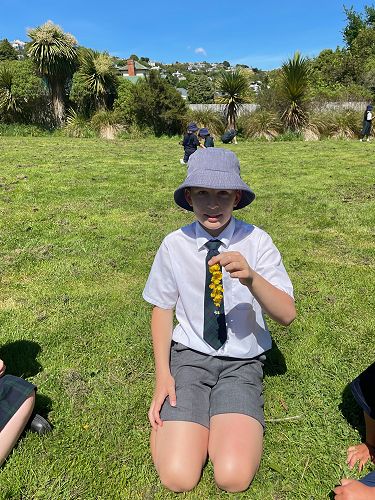 Junior students having fun in the sun