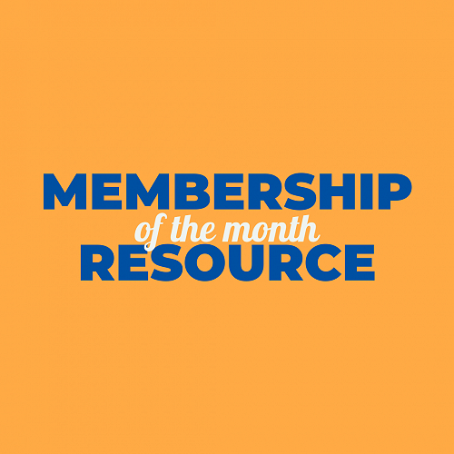 Membership resource of the month (Instagram Post)