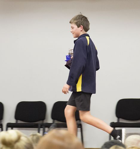 Rhyan won the Special Award recognising his academic progress made in 2015