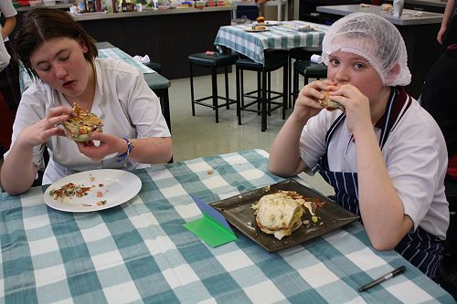 Year 10 Burger Making
