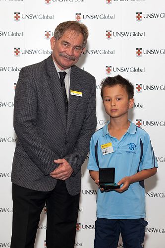 Justin - ICAS Science Medal