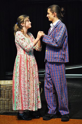 'Carousel' pre-show rehearsals