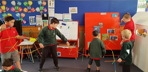 Team Awa and Wairere Buddy Class