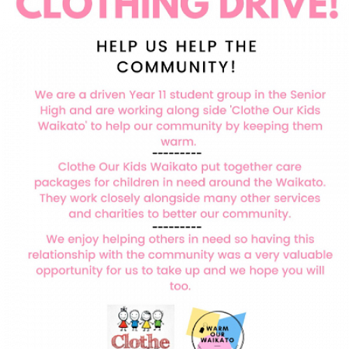 Clothing Drive