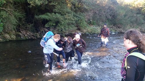 River Crossing as part of the Day Tramp