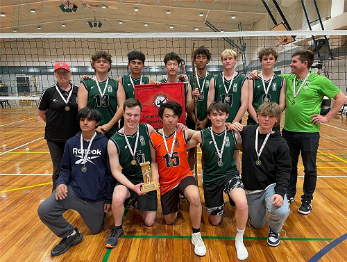 CSS Senior Volleyball Champions 2022 - BHS Boys Senior A Volleyball