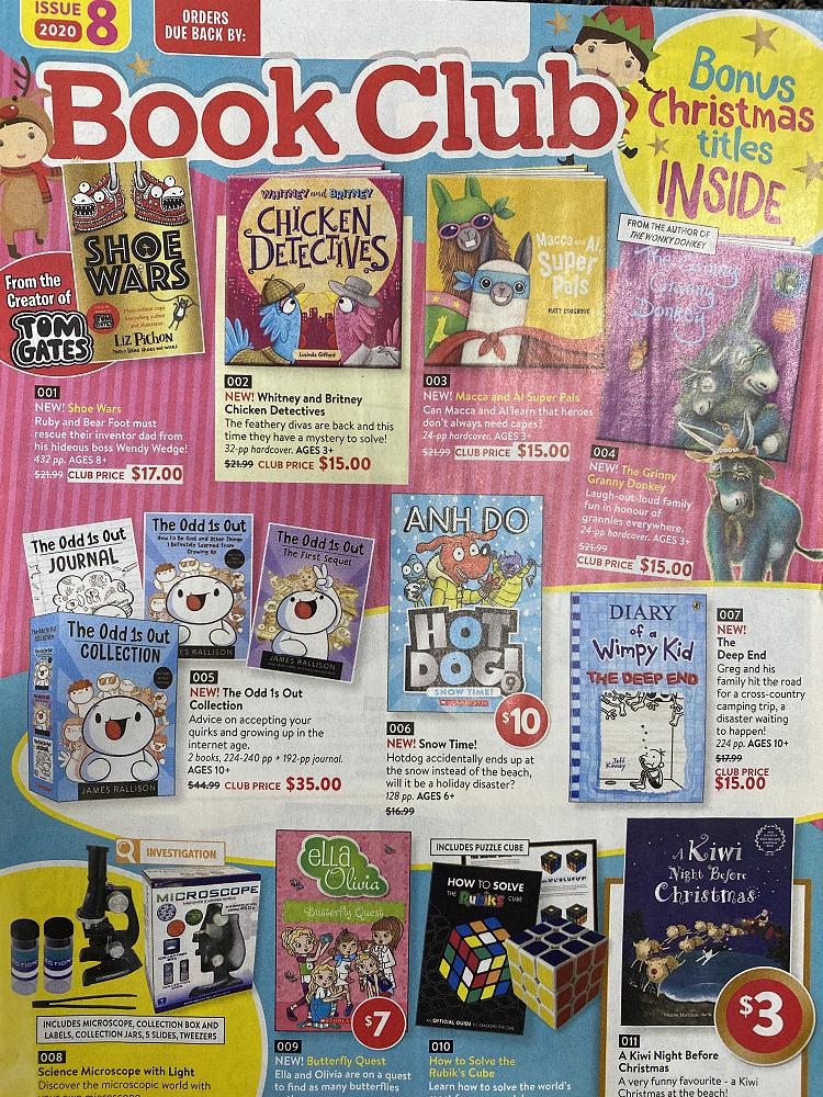 Scholastic New Zealand - Issue 1 of Scholastic Book Club is OUT NOW! This  is the first issue for 2019, so look out for the new Book Club brochure in  school bags