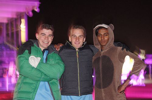 From left; Alex van der Weerden, Riley Smith, Janadhi Dissanayake