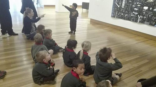 Team Awa's Visit to the Art Gallery and Museum