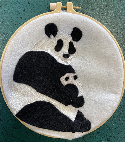 Miss Chantal Hillier's panda