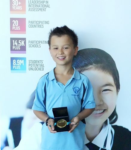Justin - ICAS Science Medal