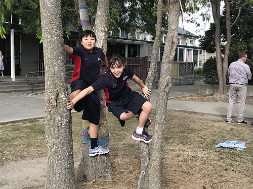 Enviro Leaders - Anika and Katie.