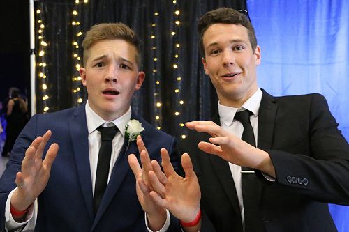 Mark Woolford and Toby Sunter