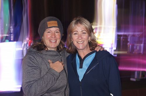 Vicki Jopson (left) and Jo O'Brien