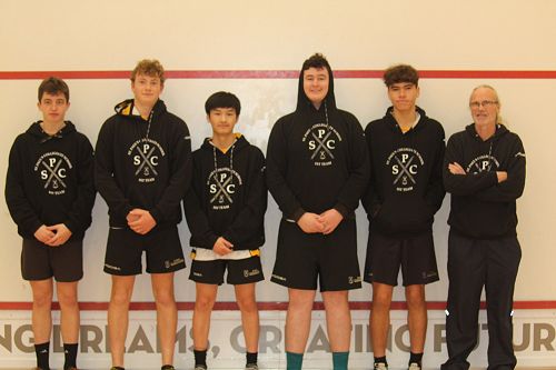 Boys A Team - Ryan Mitchell, James McLanachan, Gabe Pinvanichkul, Lachie Scott, Marcus Pomare and Brendon (Wabbit) Woodhead.
