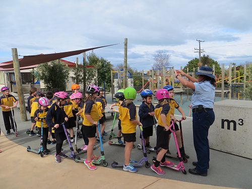 Safe Walking and Scootering with Constable Brown