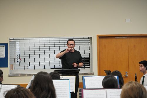 Junior Concert Band at the Aurora Festival