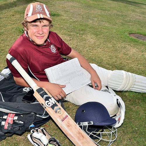 Cricket Captain Scores Double Century