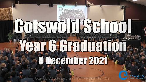 Video: Cotswold School Year 6 Graduation 2021-2