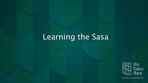 Video: Learning the Sasa